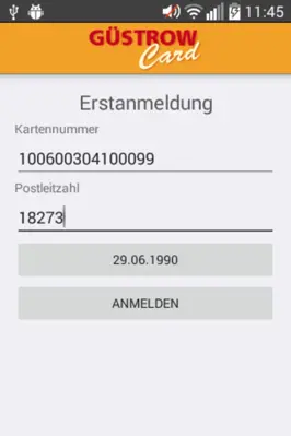 GüstrowCard android App screenshot 0