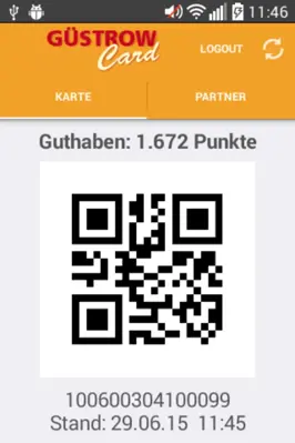 GüstrowCard android App screenshot 2